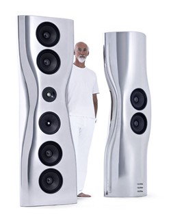 Diffusori Kef Muon, 230 kg di puro lusso