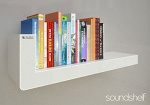 Soundshelf, la cassa acustica diventa mensola Soundshelf, la cassa acustica diventa mensola