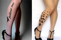 Tatoo Socks, i collant tatuati