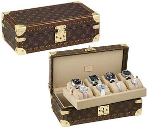 Da Louis Vuitton due eleganti watch-case Da Louis Vuitton due eleganti watch-case