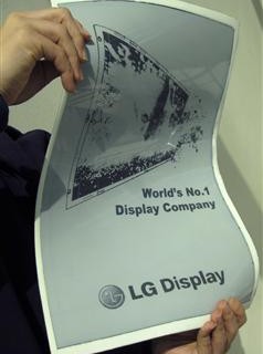 LG presenta il giornale del futuro
