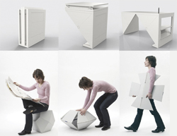 Arredo “origami”, il design pieghevole e versatile