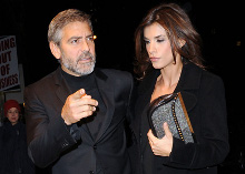 Canalis e Clooney, un bebé in programma? Canalis e Clooney, un bebé in programma?