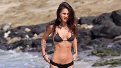 Megan Fox in bikini: troppo magra? Megan Fox in bikini: troppo magra?