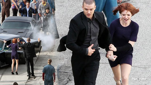 Justin Timberlake in "Now": nuove foto dal set Justin Timberlake in "Now": nuove foto dal set