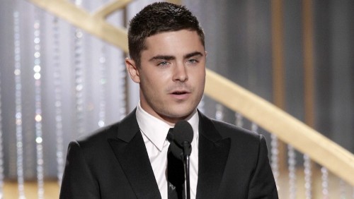 Zac Efron solo ai Golden Globes Zac Efron solo ai Golden Globes