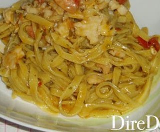 Fettuccine al sapore di mare