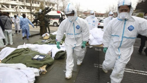 Fukushima: corpi radioattivi accanto alla centrale Fukushima: corpi radioattivi accanto alla centrale