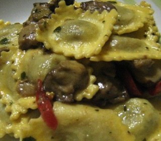 Tortelloni ai funghi porcini