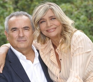Mara Venier e Lamberto Sposini, le foto