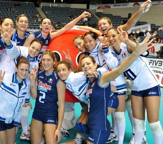 World Cup di volley: Italia campione del mondo