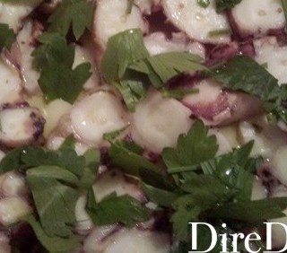 La ricetta del carpaccio di polpo in bottiglia
