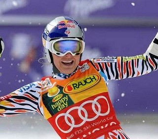 Sci alpino: Lindsey Vonn vince il super-G di Bansko