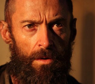 “I Miserabili”: Hugh Jackman invecchiato e barbuto
