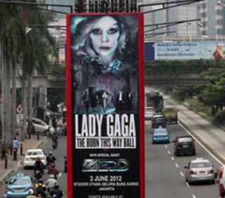 Lady Gaga, concerti vietati in Indonesia