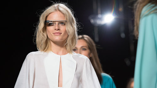 Google Glasses: debutto alla New York Fashion Week Google Glasses: debutto alla New York Fashion Week