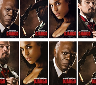Django Unchained, i poster dei personaggi