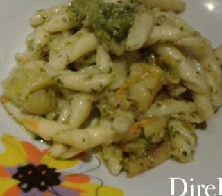 Trofie zucchine e pesto, ricetta