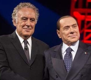 Servizio Pubblico: Silvio Berlusconi tiene testa a Michele Santoro