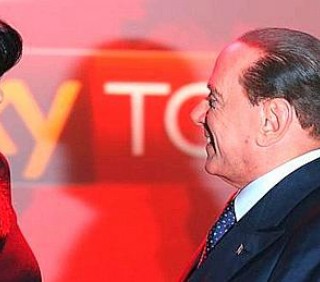 SKY TG24: Ilaria D’Amico batte Silvio Berlusconi