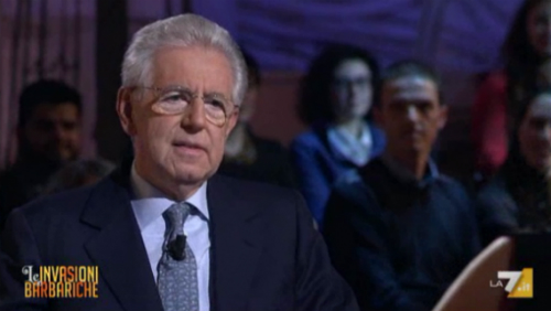Mario Monti da Daria Bignardi: l'intervista più barbarica di sempre Mario Monti da Daria Bignardi: l'intervista più barbarica di sempre