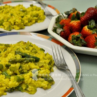 Risotto con gli asparagi: nuovo, ma semplice, veloce e salutare