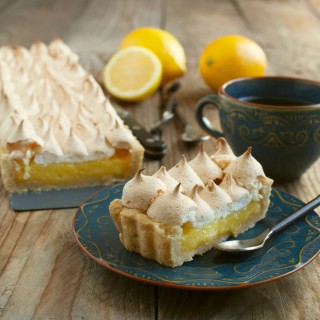 Crostata al limone meringata