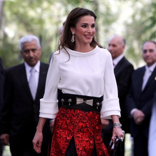 Rania di Giordania e Victoria Bekcham: look a confronto