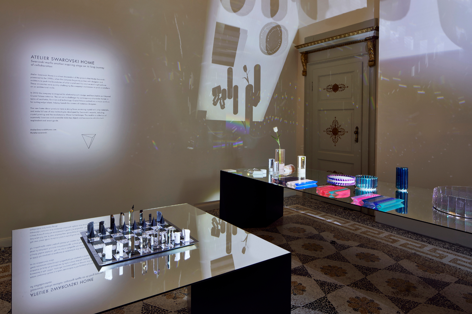 Presentata al Salone del Mobile la linea Swarovski Home Presentata al Salone del Mobile la linea Swarovski Home