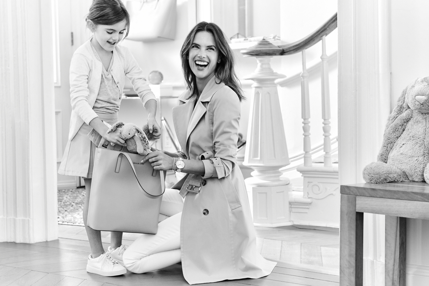 Alessandra Ambrosio con la figlia per Michael Kors Alessandra Ambrosio con la figlia per Michael Kors