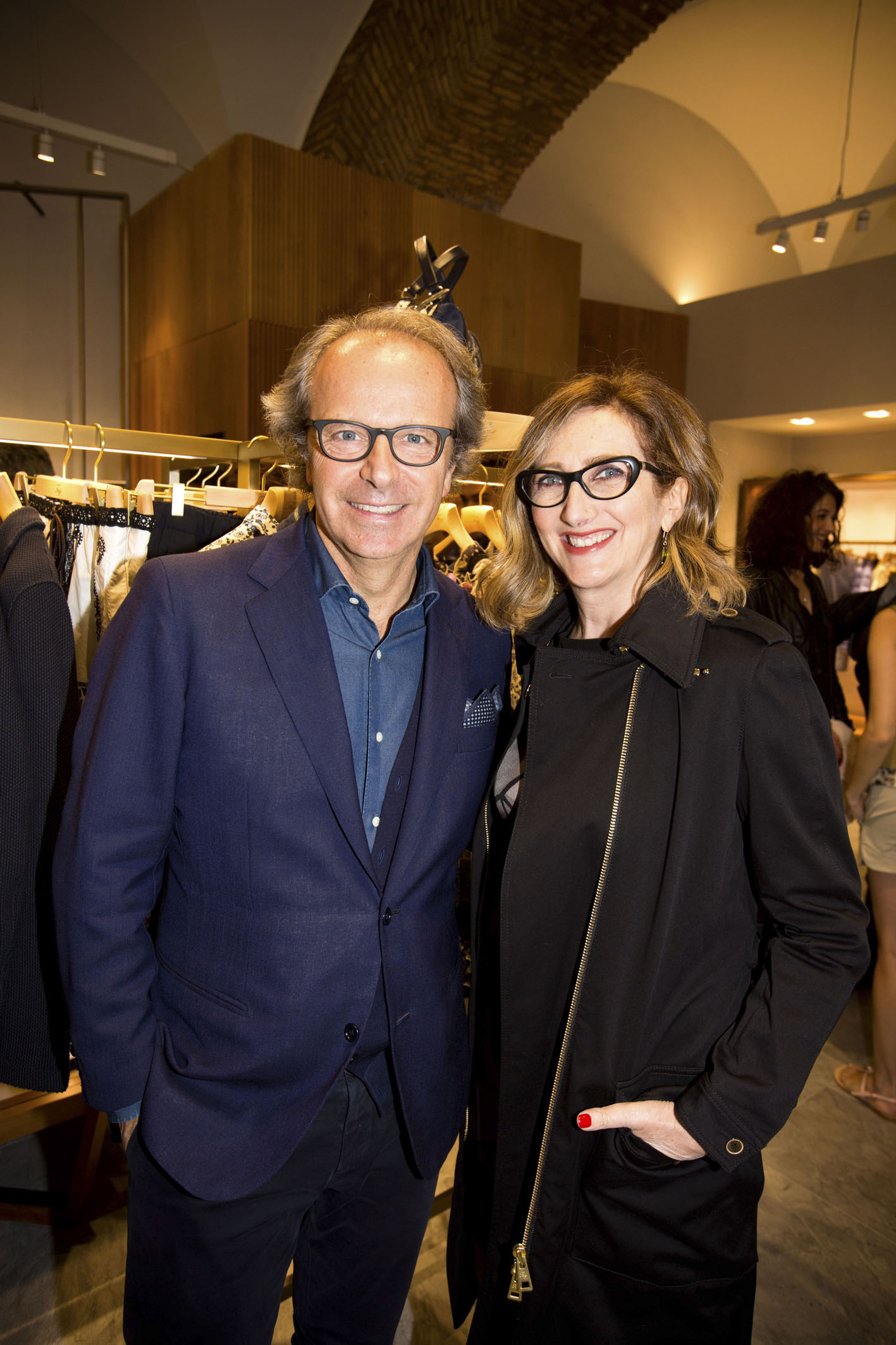 L'inaugurazione dello store Fay a Roma L'inaugurazione dello store Fay a Roma