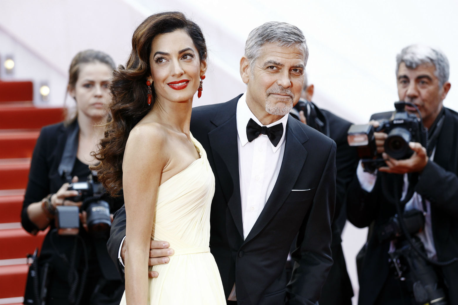 George Clooney e Amal genitori: sono nati Ella e Alexander George Clooney e Amal genitori: sono nati Ella e Alexander