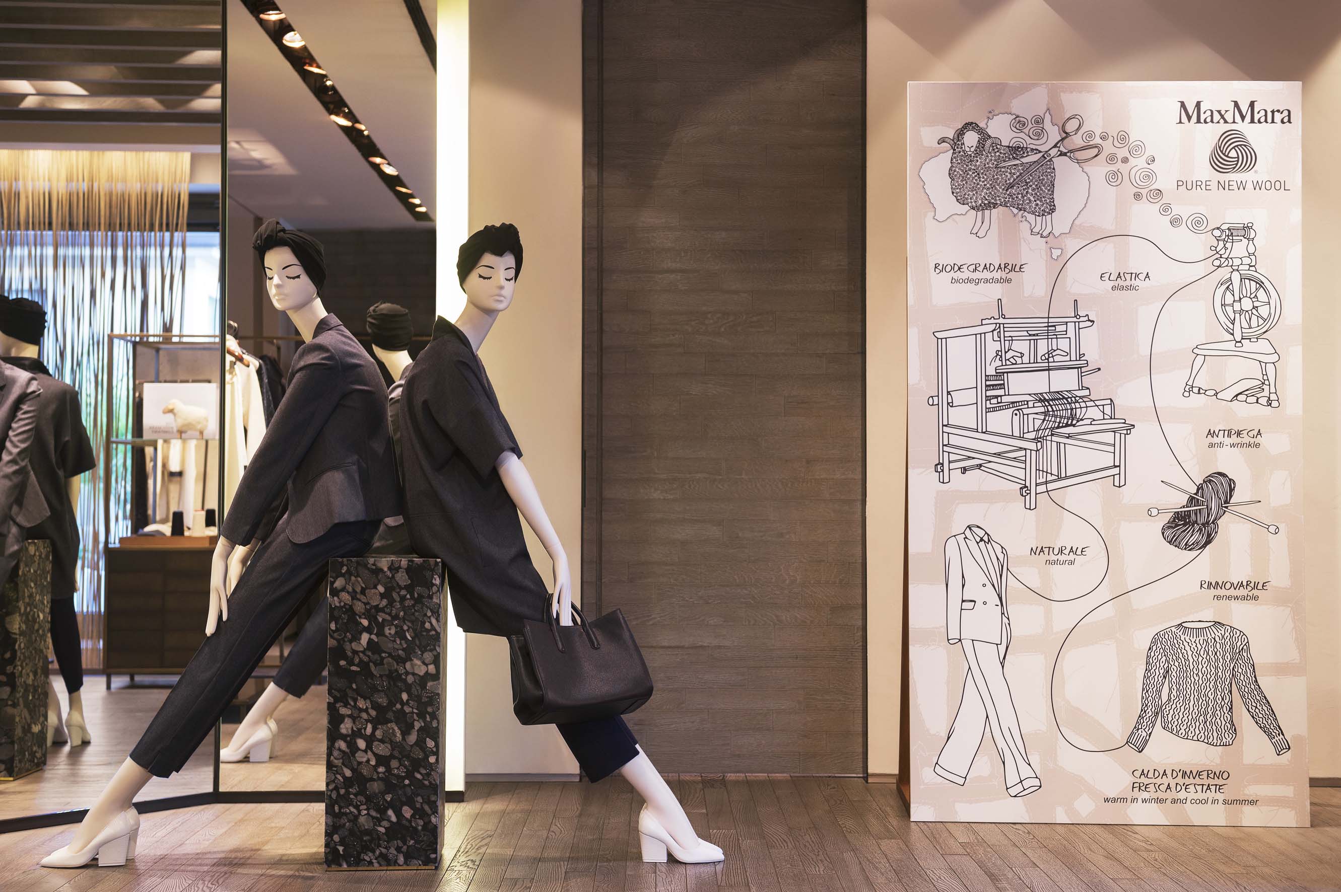 Max Mara e The Woolmark Company insieme per l'inverno 2018 Max Mara e The Woolmark Company insieme per l'inverno 2018