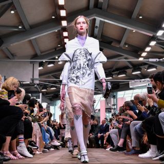 La Collezione Cruise di Prada sfila all'Osservatorio