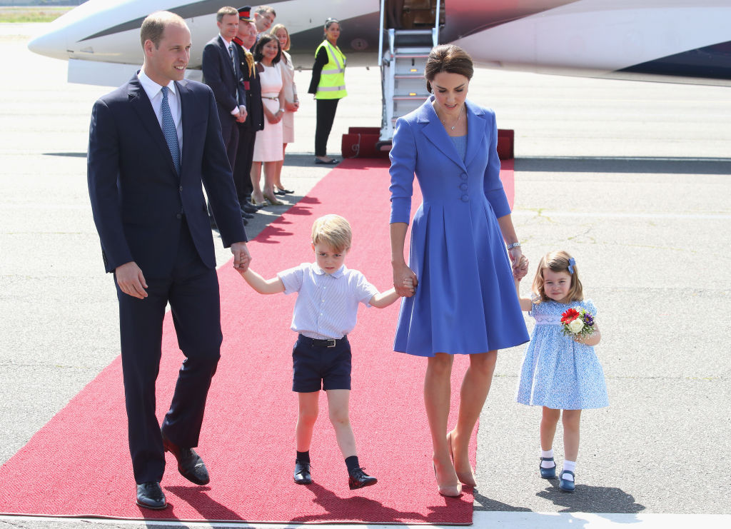 il Principe George assonnato e capriccioso a Berlino il Principe George assonnato e capriccioso a Berlino