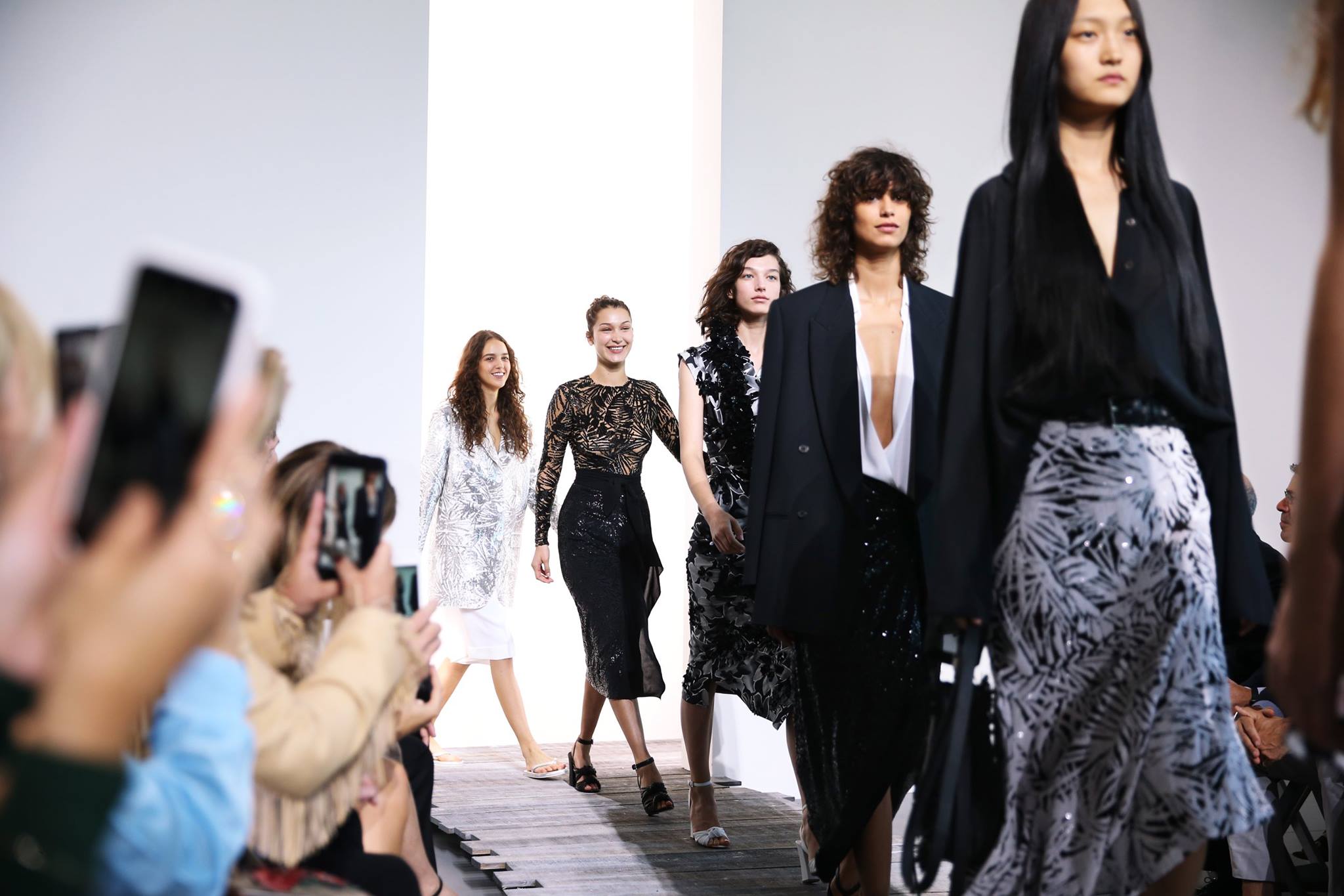A New York sfila la collezione estiva di Michael Kors A New York sfila la collezione estiva di Michael Kors