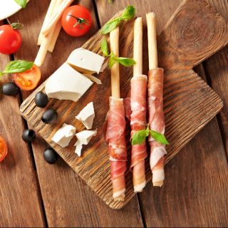 Grissini al prosciutto