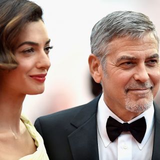Amal in forma dopo il parto a Venezia con George Clooney