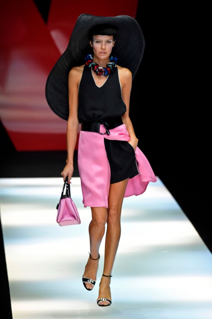 Giorgio Armani primavera estate 2018, foto Giorgio Armani primavera estate 2018, foto
