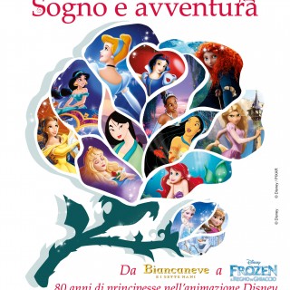Principesse Disney, le foto della mostra a Milano