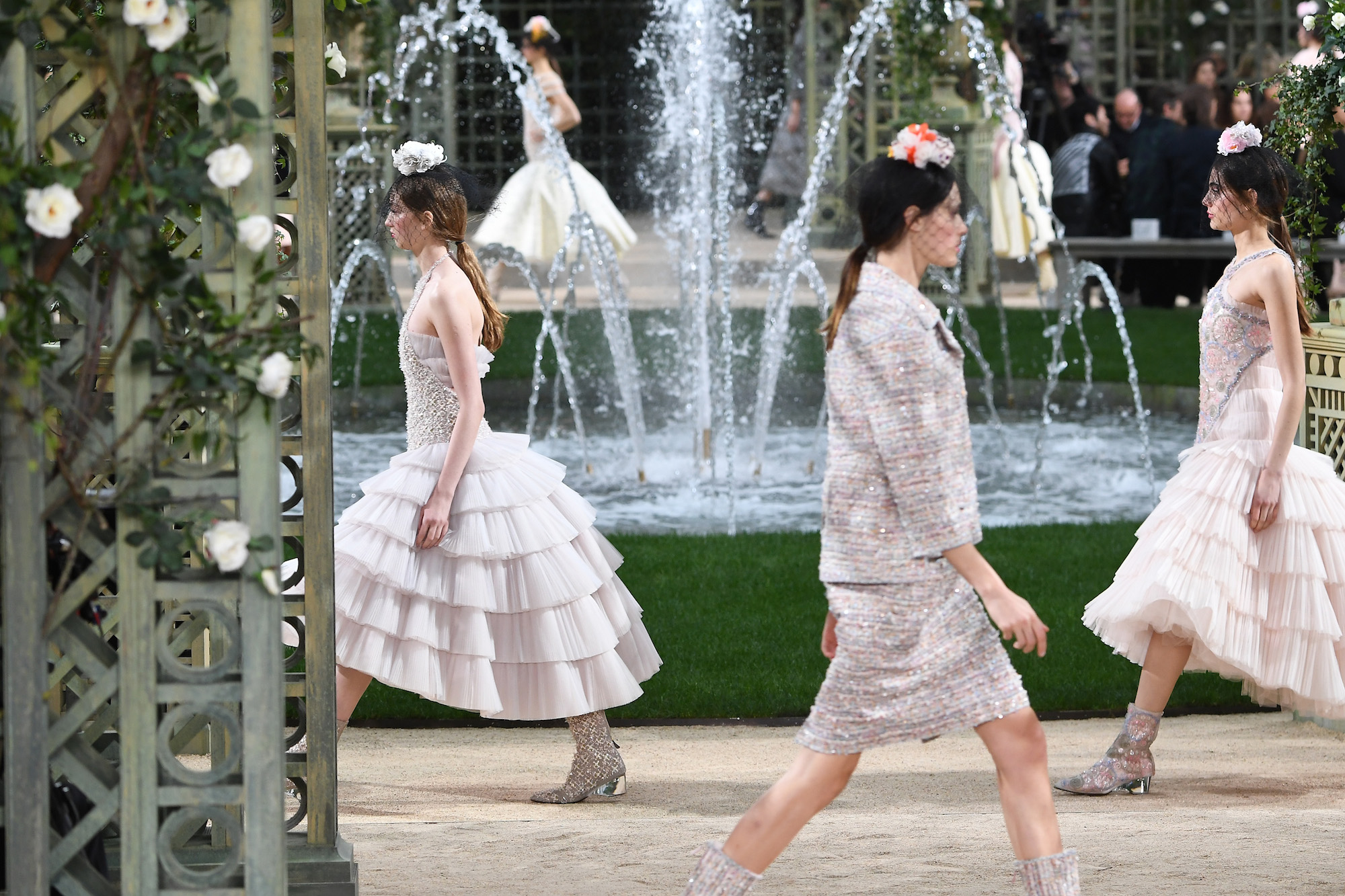Haute Couture: nel giardino in fiore di Chanel Haute Couture: nel giardino in fiore di Chanel