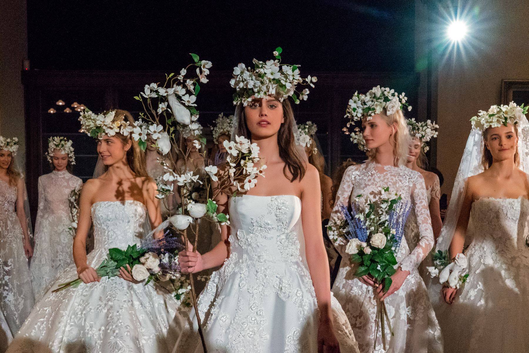 NY Bridal Week: la sfilata di Reem Acra NY Bridal Week: la sfilata di Reem Acra