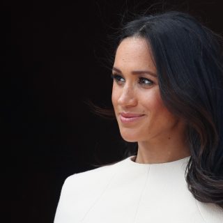 Meghan Markle in Oscar de la Renta