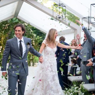 Gwyneth Paltrow sposa in Valentino