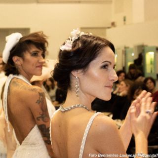 Abiti da sposa in passerella contro la violenza sulle donne