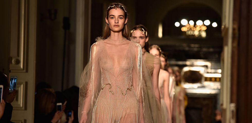 Valentino: ispirazione bizantina per l'Haute Couture