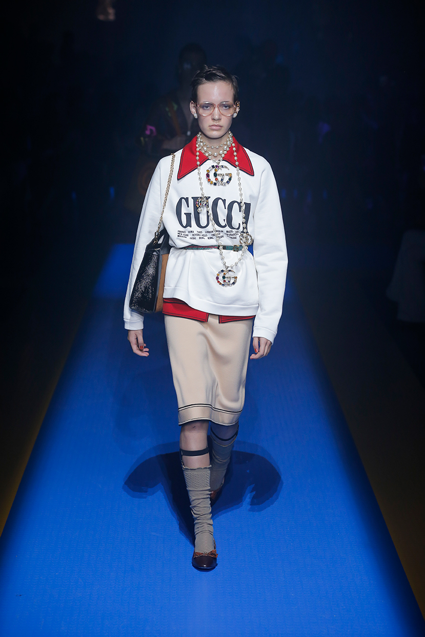 Gucci collezione Primavera Estate 2018, foto