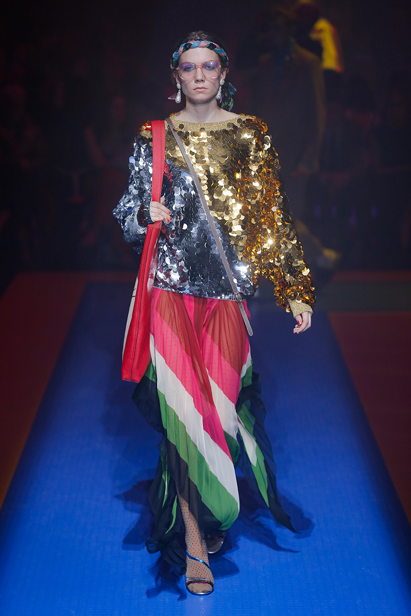 Gucci collezione Primavera Estate 2018, foto