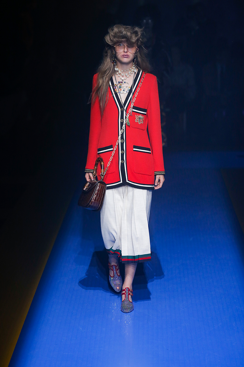 Gucci collezione Primavera Estate 2018, foto