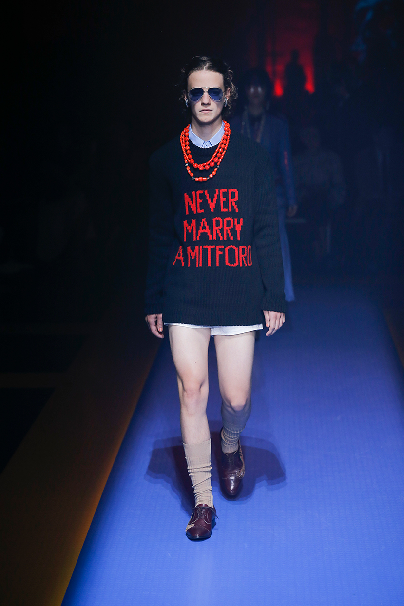 Gucci collezione Primavera Estate 2018, foto